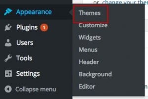 00 dashboard wordpress appearance themes